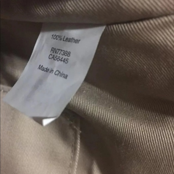 Nwt banana republic brown leather classic clutch - Picture 3 of 9